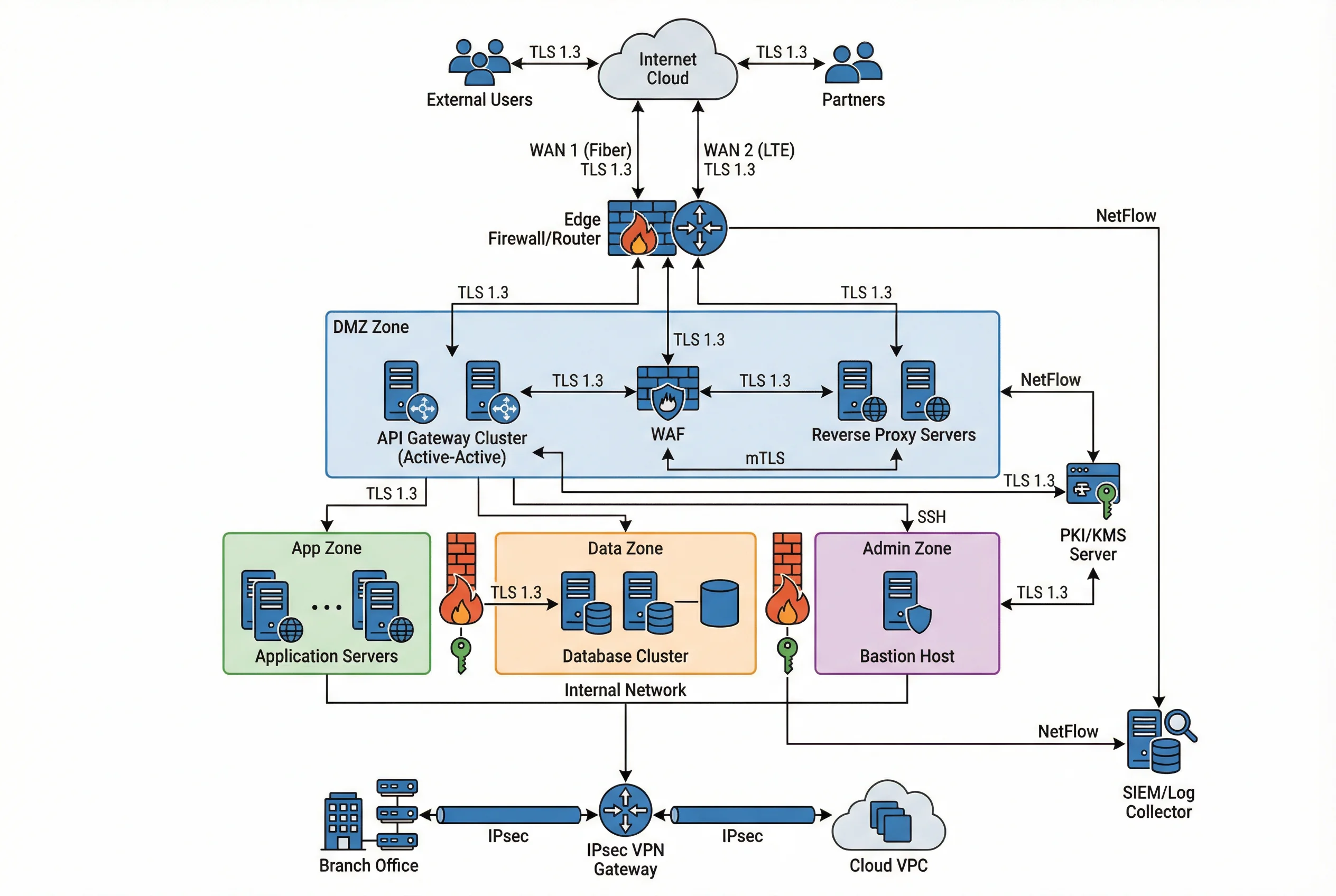 Typical System Topology Diagram