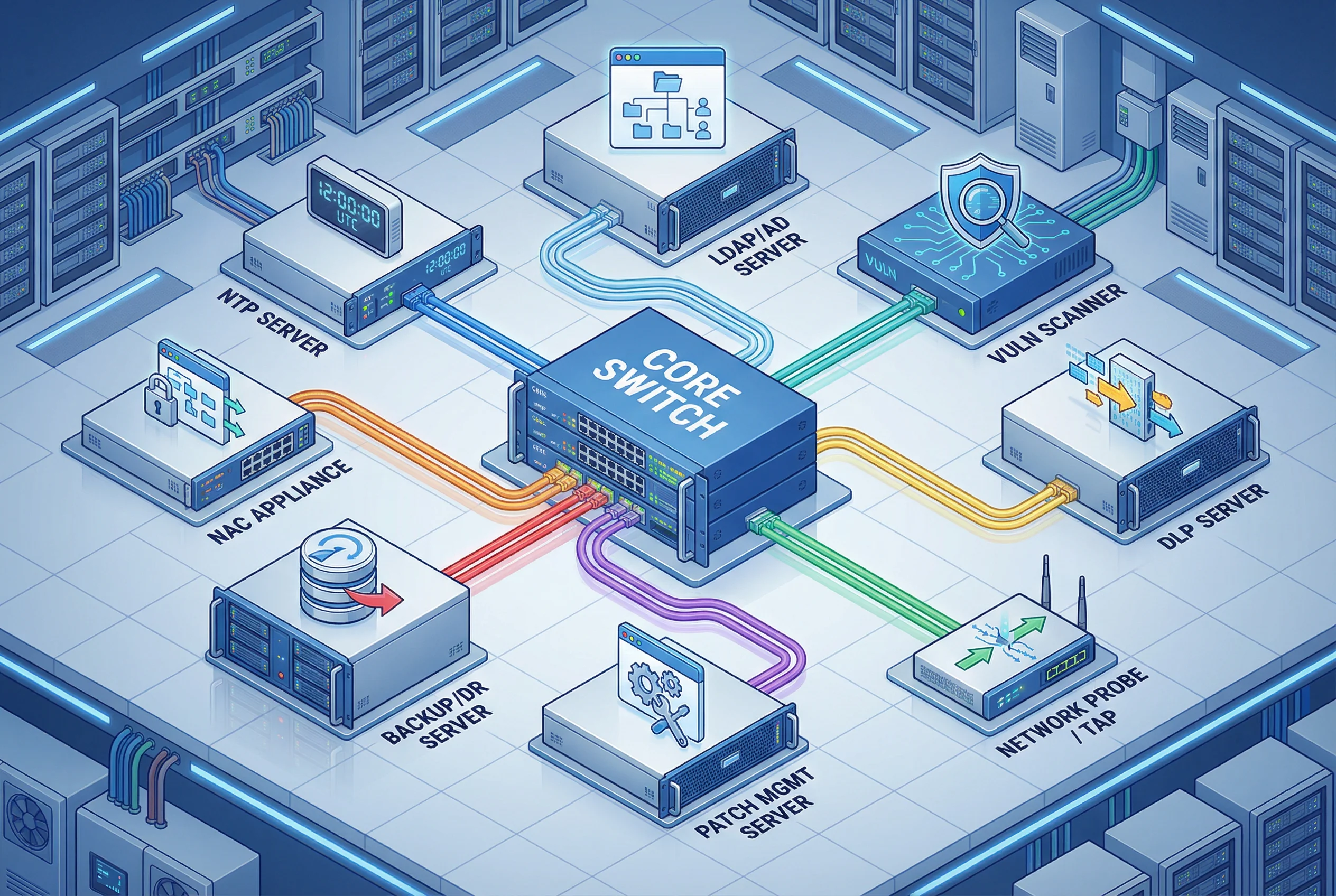 Integrated Supporting Equipment Diagram
