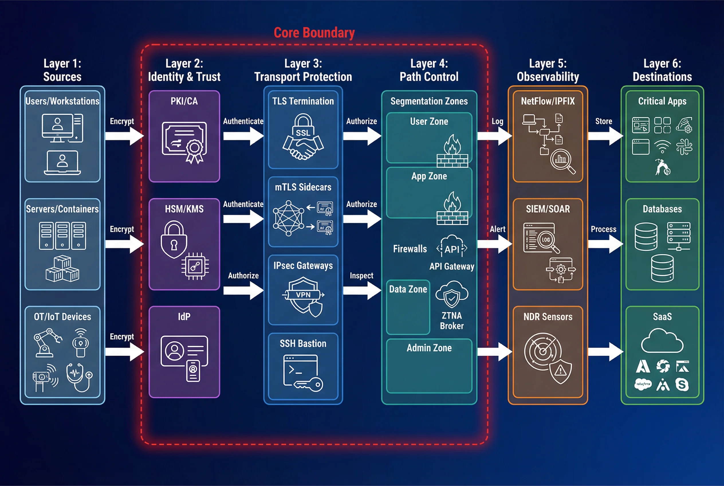 Critical Data in Transit Security Reference Architecture